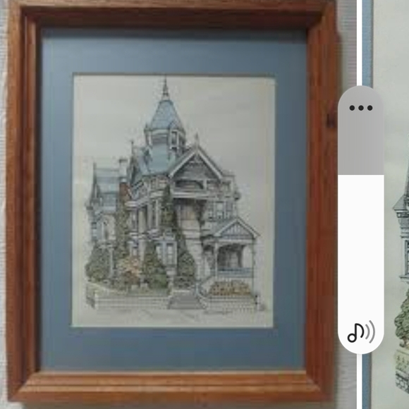 Vintage pencil Victorian picture - Picture 6 of 7